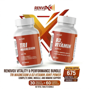 Tri-Magnesuim 30 Tablets & D3 10000 IU 60 Tablets