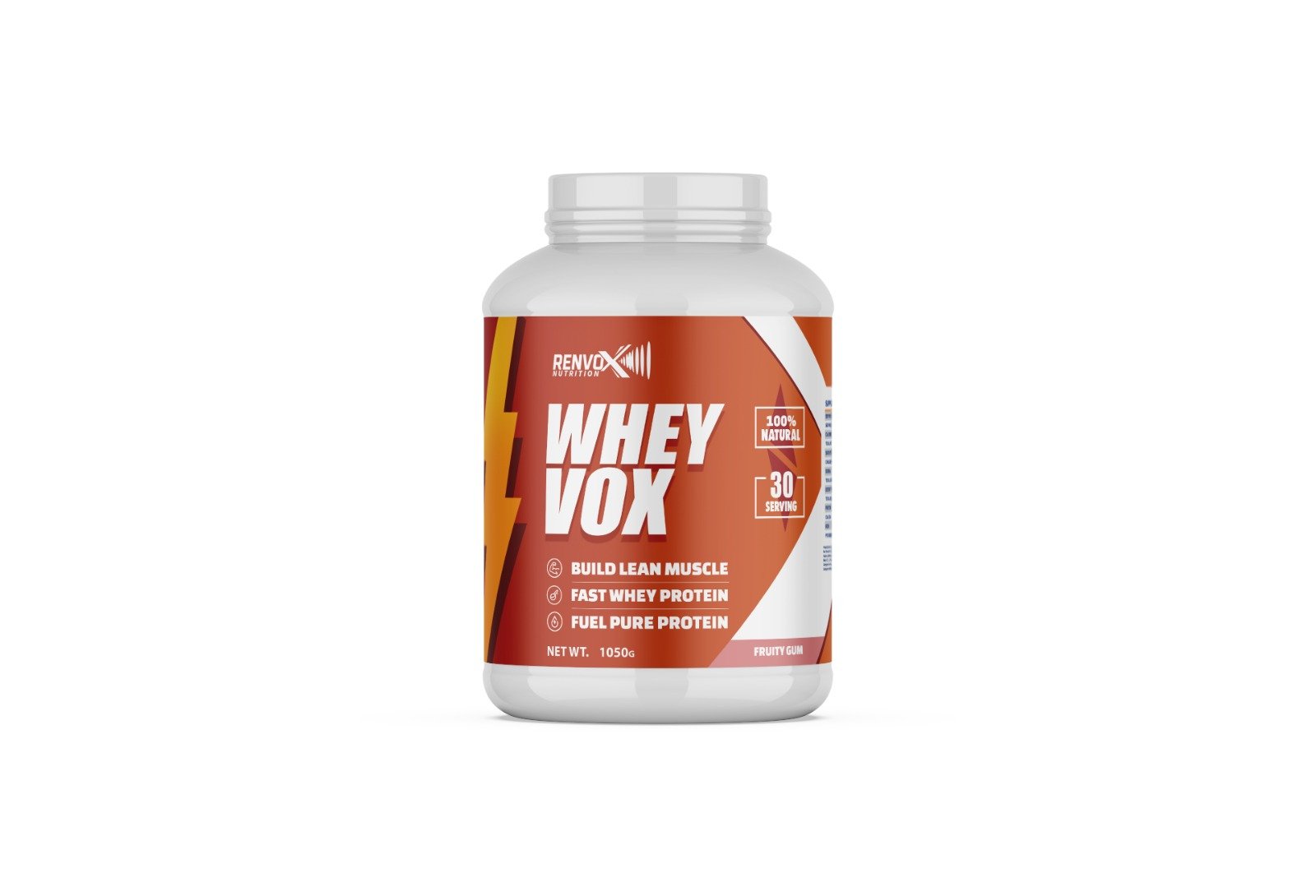 Whey Protein WHEYVOX , 1 kg , 30 servings - Image 2